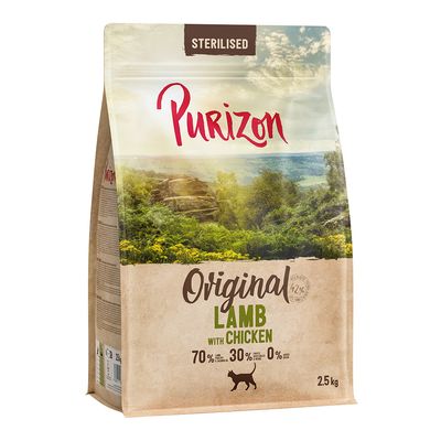 Purizon Sterilised Adult bárány & csirke - gabonamentes 2,5 kg