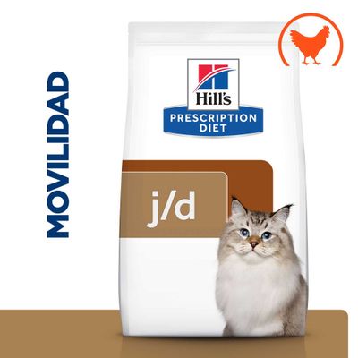 Hill's j/d Prescription Diet Joint Care pienso para gatos - 2 x 3 kg