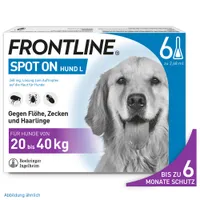 Frontline® Spot on Hund L - 6 Pipetten x 2,68 ml