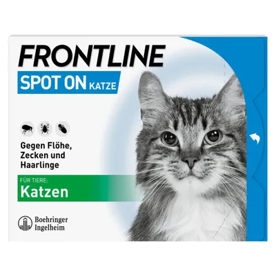 Frontline® Spot on Katze - 6 Pipetten x 0,5 ml Frontline® Spot on Katze - 6 Pipetten x 0,5 ml