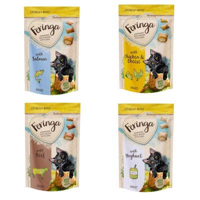 Probierpaket Feringa Crunchy Bites 4 x 30 g (4 Sorten gemischt)