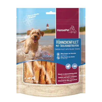 Cookies Delikatess halvariációk - Tőkehal csíkok csirkefilével (200g)