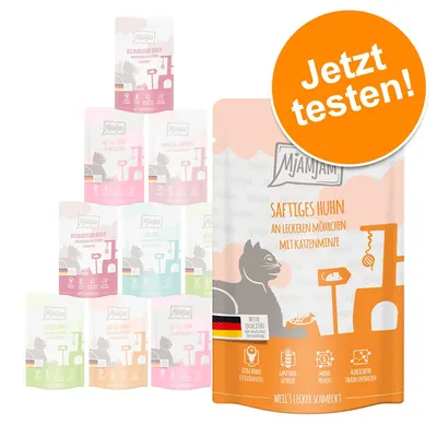Mjamjam Saftiges Huhn an leckeren Möhrchen mit Katzenminze. Beste Qualität aus deutscher Herstellung. Getreidefrei, Monoprotein, Taurin enthalten. Jetzt testen! Mjamjam Saftiges Huhn an leckeren Möhrchen mit Katzenminze. Beste Qualität aus deutscher Herstellung. Getreidefrei, Monoprotein, Taurin enthalten. Jetzt testen!