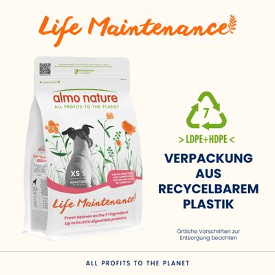 Almo Nature Life Maintenance Adult Lachs & Reis Small - 2 kg