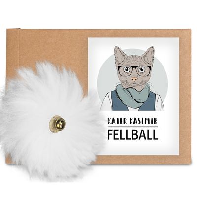 Kater Kasimir Fellball 1 Stück