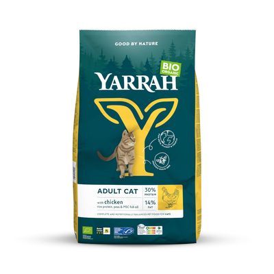 Yarrah Bio Kattenvoer met Biologische Kip
