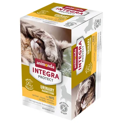 animonda Integra Protect Adult Urinary Ossalato Alimento umido per gatti - 6 x 100 g con Manzo