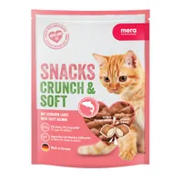 mera Crunch & Soft saumon pour chat - 2 x 200 g
