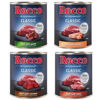 Rocco Classic 24 x 800 g - Pack Ahorro Pack mixto II