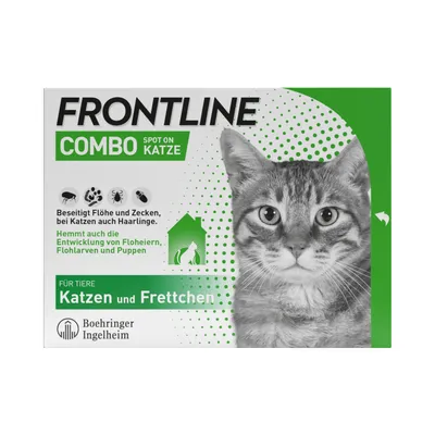 Frontline® Combo Spot-On Katze - 6 Pipetten x 0,5 ml