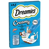 Dreamies Creamy Snacks - Saver Pack: Salmon (44 x 10g)