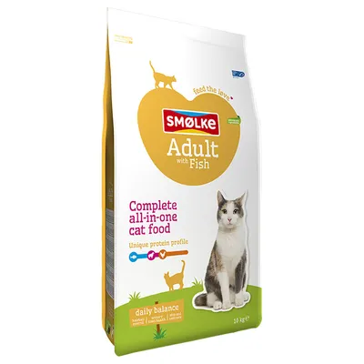 Smølke Adult hal & rizs - 10 kg