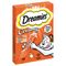 Dreamies Creamy Snacks snacks cremosos para gatos Pollo (44 x 10 g) - Pack Ahorro