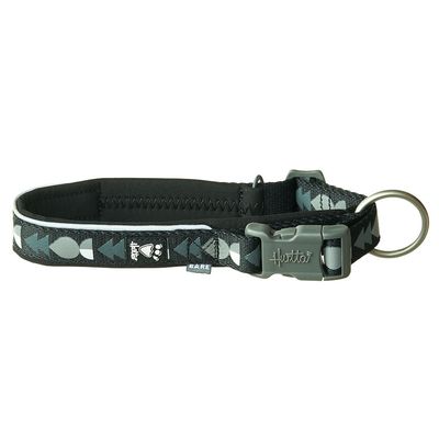 Hurtta Bare Halsband, coal 25 - 35 cm Halsumfang