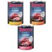 Rocco Classic 6 x 400 g Pack mixto ave (vacuno y pollo, vacuno con corazones de ave, vacuno y pavo)
