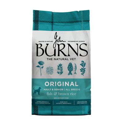 Burns Adult & Senior Original - Fish & Brown Rice - 12kg