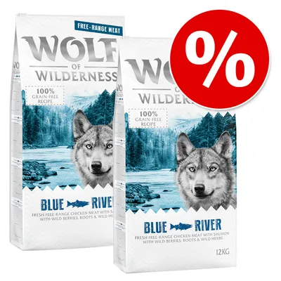 Wolf of Wilderness Grain-Free - Free-Range Economy Pack 2 x 12kg Wolf of Wilderness Grain-Free - Free-Range Economy Pack 2 x 12kg