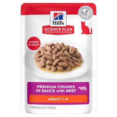 Hill's Science Plan Adult Sparpaket: Rind (48 x 85 g)
