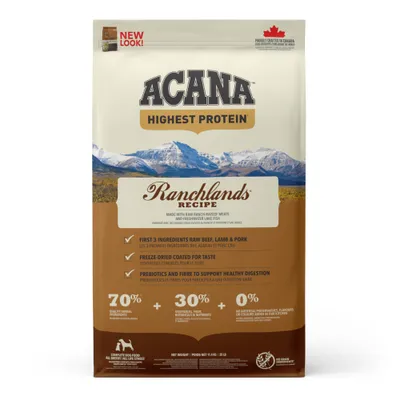 Acana Highest Protein wołowina, jagnięcina i pstrąg - 11,4 kg Acana Highest Protein wołowina, jagnięcina i pstrąg - 11,4 kg