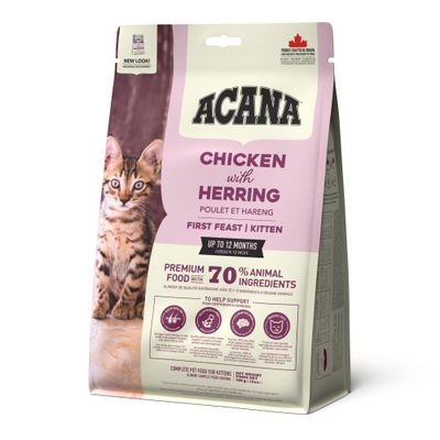 Acana Kitten z kurczakiem i śledziem - 340 g