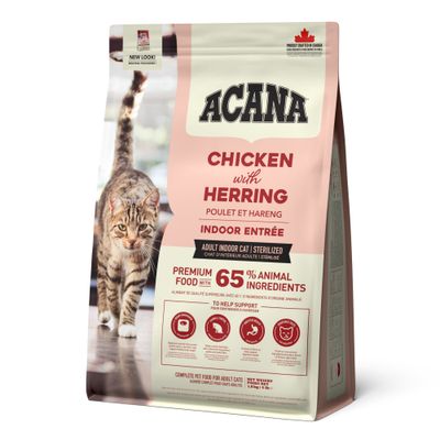 Acana Indoor Cat, kurczak i indyk - 1,8 kg