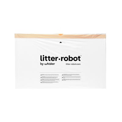 Litter-Robot 4 Self-Cleaning Litter Tray - Accessories: Drawer Inserts, 50 pieces, white