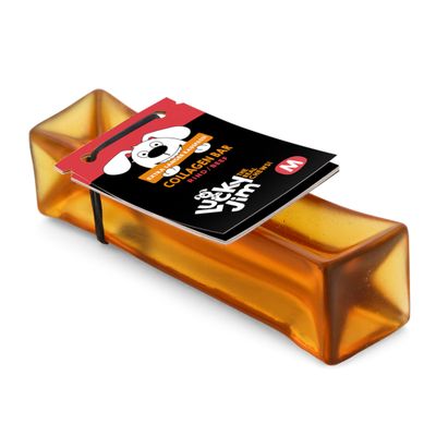 Lucky Jim Kollagen Bar, z wołowiną - 6 x 60 g, rozmiar M