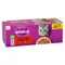 Whiskas 1+ Adult tasakos 40 x 85 g Klasszikus válogatás szószban