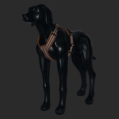 Rukka Puff kutyahám - L méret: 65 - 90 cm mellkörfogat, konyak