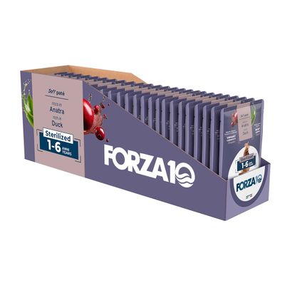 BOTANICAT FORZA10 Soft Paste Sterilized 24 x 80 g - Kacsa