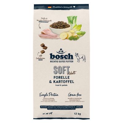 bosch HPC Soft Adult Trota & Patate - 12 kg