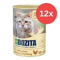 Sparpaket Bozita Katzenfutter 12 x 400 g - Lachs Pate