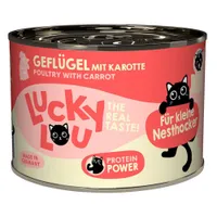 Ekonomipack: Lucky Lou Lifestage Kitten 24 x 200 g - Fjäderfä