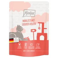 MjAMjAM 6 x 300 g pour chat - Repas avec des cœurs délicieux