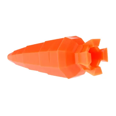 Gioco per cani e gatti TIAKI carota  - L 14,2 x P 4,5 x H 4,5 cm
