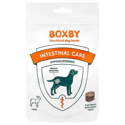 Boxby Intestinal Care snacks funcionales para perros - Pack % - 3 x 100 g