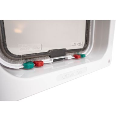 Drzwiczki dla kota 221 Large Closer Pets obudowa ścienna