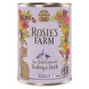 Rosie's Farm Adult 12 x 400 g umido per gatti Tacchino & Anatra