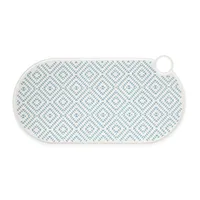 TIAKI Silikon Napfunterlage Grüne Raute - L 50 x B 25 cm