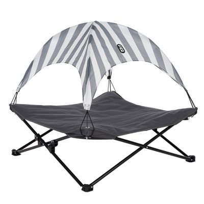TIAKI Hundebett Sun Stripes L 80 x B 80 x H 30 cm