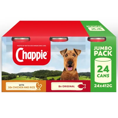 Chappie Favourites - 24 x 412g Chappie Favourites - 24 x 412g