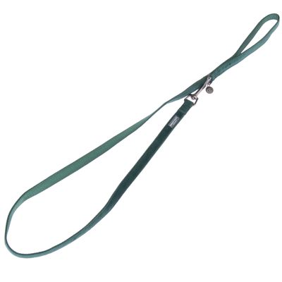 Nomad Tales Blush Hundeleine, emerald 120 cm lang, 15 mm breit, mit Handschlaufe