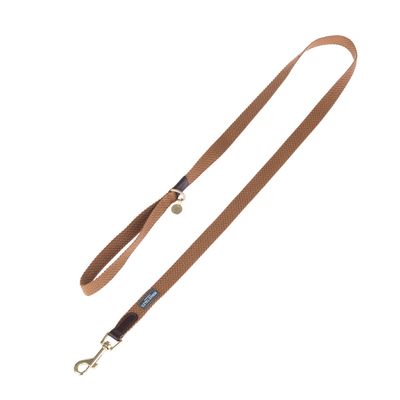 Nomad Tales Bloom Halsband, caramel Passende Leine: 120 cm lang, 20 mm breit