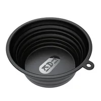 Gamelle de voyage en silicone TIAKI, noire pour chien et chat - 750 mL