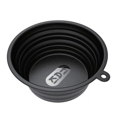Gamelle de voyage en silicone TIAKI, noire pour chien et chat 750 mL