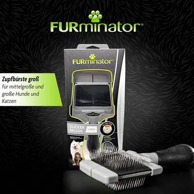 FURminator Slicker-Bürste - Größe L
