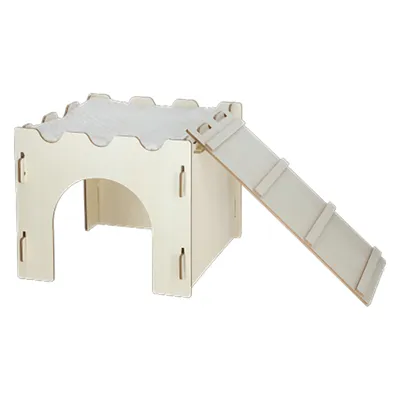 Abri Kerbl Pet Château pour rongeur - L 28 x l 28 x H 25 cm