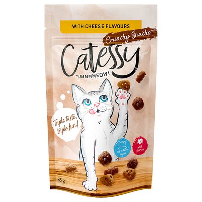 Catessy ropogós snack 65 g Sajt