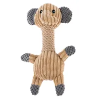 TIAKI Hundespielzeug Plüsch Ecophant - L 31 x B 17 x H 13 cm