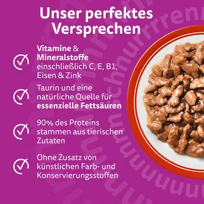 Megapack Whiskas Senior Frischebeutel 48 x 85 g - 7+ Klassische Auswahl in Sauce